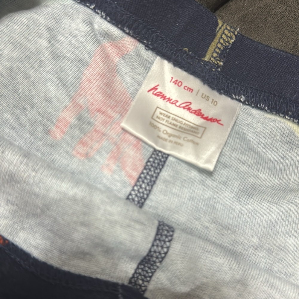 Hanna Andersson Dinosaur Pajamas size 10 - Picture 5 of 5